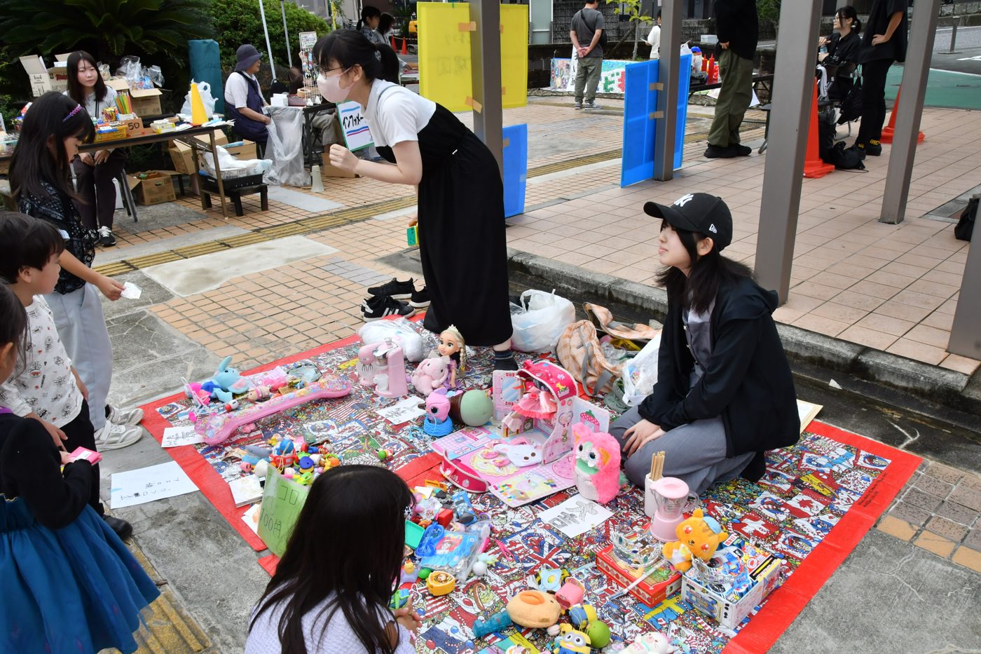 こども市のお店